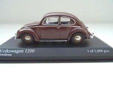 Volkswagen VW Käfer 1200 Ovali Modèle Minichamps 1:43 Braun 430052106