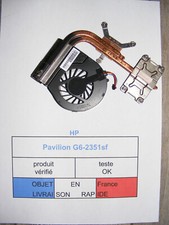 Ventilateur & dissipateur pour HP Pavilion G6-2351sf