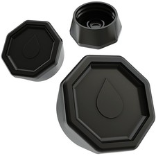 Couvercle de Bouteille en Verre pour Sodastream Crystal 3 x couvercles Modern...