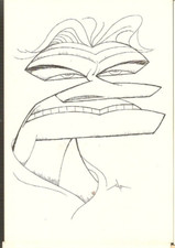 SOLO carte postale DESSIN