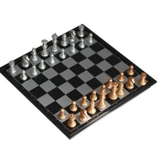 Jeu Échecs Pliant Jeu Échecs Voyage Pliable Echecs Magnétique Coffret Éducati...