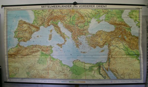 Carte murale scolaire - carte,