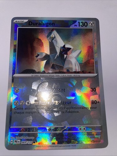 Carte pokémon duralugon - carte,