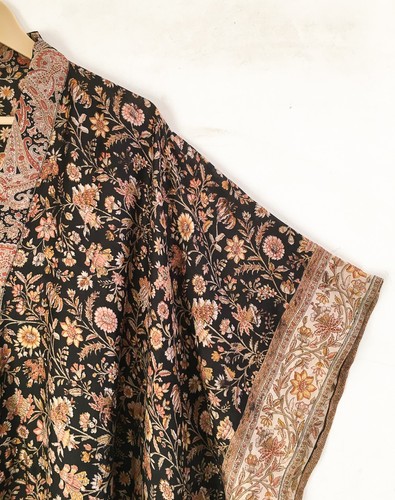 Pure 100 soie kaftan long - kaftan,