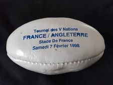 Petit  Ballon de rugby  Publicitaire DÉDICACÉ  MOSCATO.  Tournoi  des V Nations