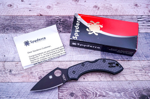 Spyderco dragonfly black cpm - dragonfly,,