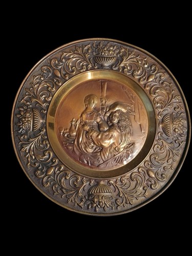 Ancienne grande assiette - grande, ou