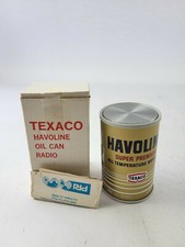 Transistor Radio Promotion TEXACO Oil Can Oil Fass