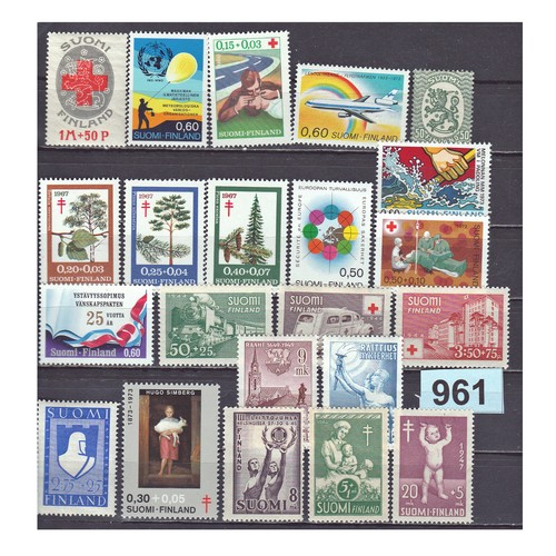 0961 finlande suomi - finlande, timbres