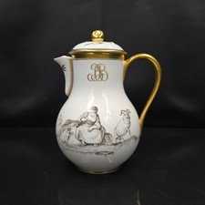 Bernardaud, Cafetière (Environ 1L) Collection Pastorale En Grisaille Limoges