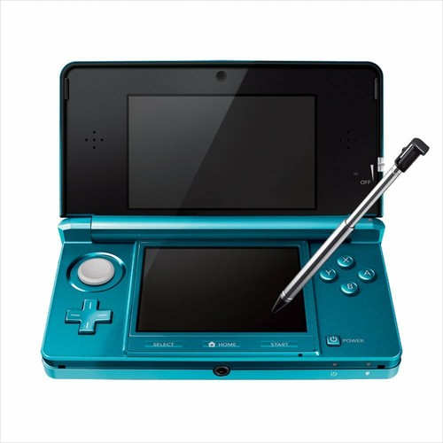 Console nintendo 3ds aqua blue - aqua,