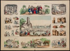 1880 - Le Sel - Lithographie