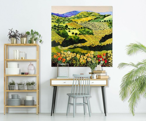 Autocollant mural automne - autocollant, 3d