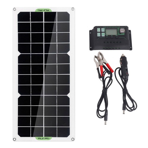 30w panneau solaire voiture - solaire,
