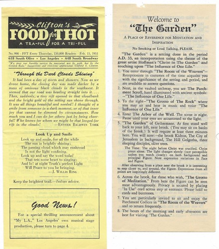 1951 clifton cafeteria - cafeteria, food