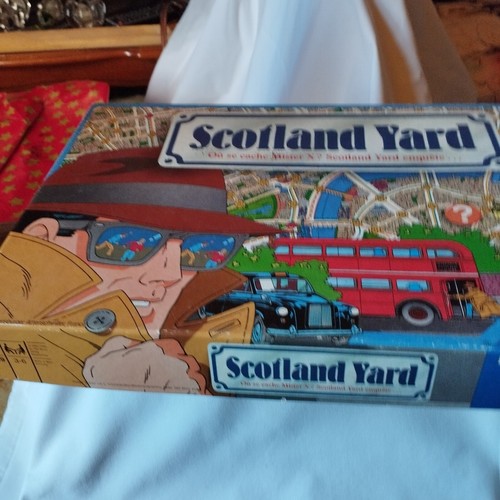 Jeu société scotland yard - société,