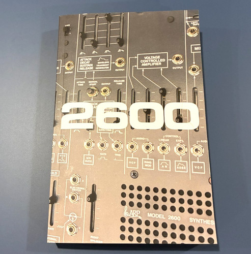 Arp 2600 patch book - 2600, book,