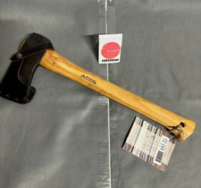 Petite hache fendue WETTERLINGS 142 avec fourreau en cuir fabriquée en Suède ...