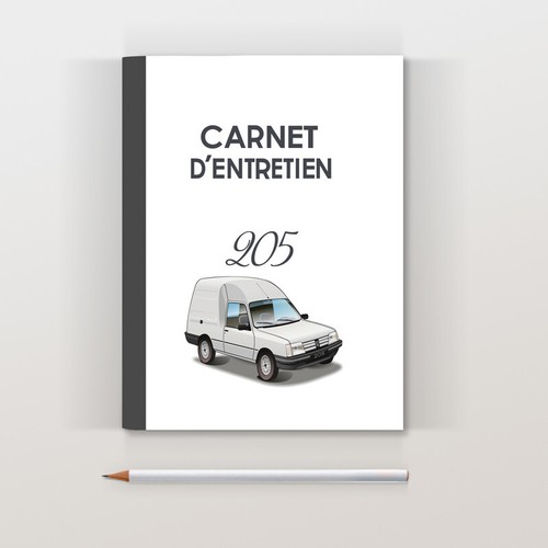 Carnet entretien peugeot - d'entretien, 205