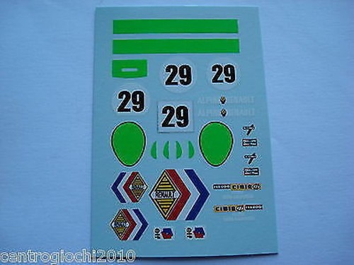 Decals kit alpine renault - alpine,