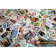 FR7972 - 5000 Timbres Différents Du Monde Entier