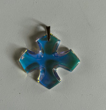 Croix occitane irisée en