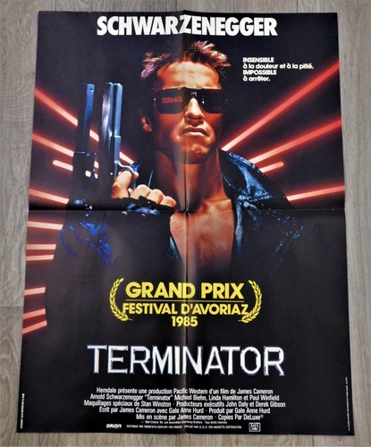 Terminator affiche originale - terminator,