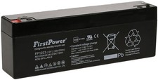 FirstPower La batterie au plomb-gel FP1223 remplace Multipower la batterie MP2.3