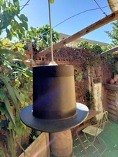 UNIQUE lampe Suspension chapeau Haute Forme noir élégante 