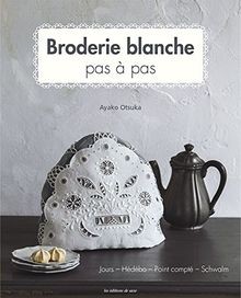 Broderie blanche pas à - broderie,