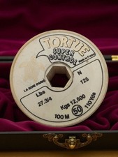 Vintage bobine fil nylon Tortue accessoire ancien pêche rétro collectionneur