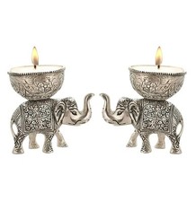 Ensemble De 2 Porte-Bougies En