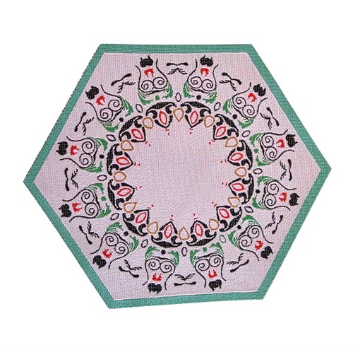 Tapis octogonal miniature - tapis,