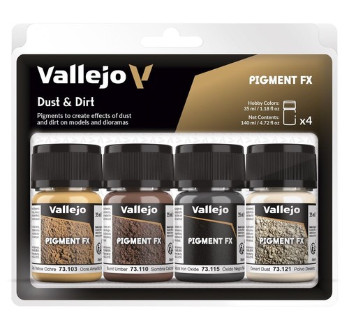 Vallejo pigments poussière - pigments, et