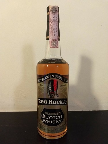 Red hackle blended scotch - red,