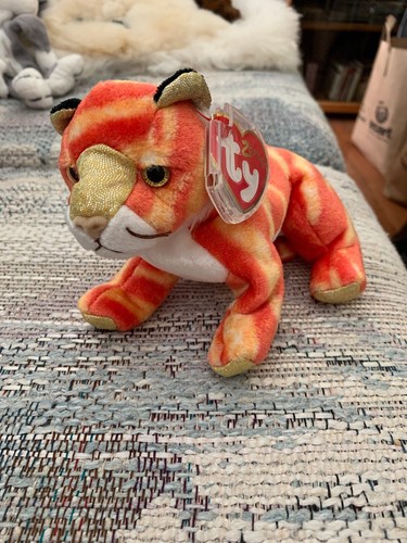 1998 tiger zodiac beanie - tiger,