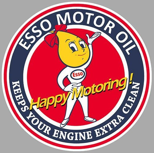 Esso sticker vinyle - sticker,