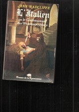 Livre ann radcliffe italien - radcliffe, l'italien