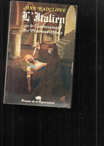 Livre ann radcliffe italien - radcliffe, l'italien