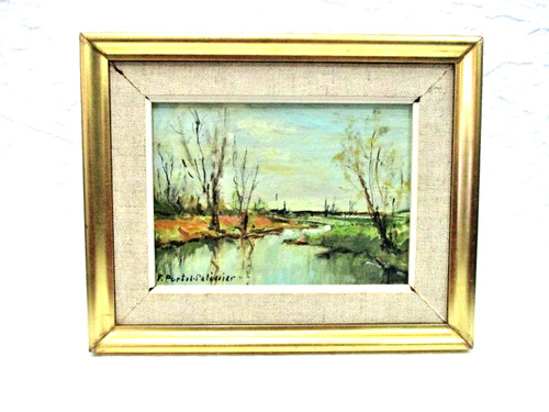 Tableau paysage provençal - :,