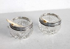 ANCIEN PAIRE SALERON SALIERE