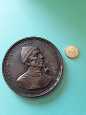 médaille en bronze du commandant Jacques Yves COUSTEAU et de la Calypso 