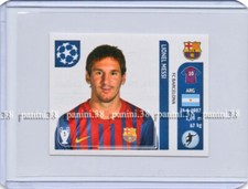 Sticker LIONEL MESSI "CHAMPIONS LEAGUE 2011/2012" Panini
