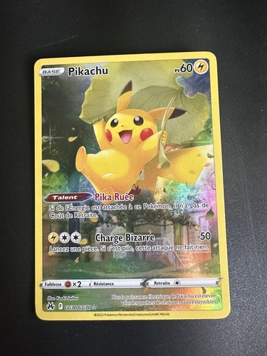 Carte pokémon pikachu - carte,