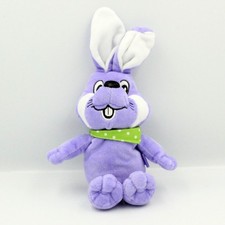 Doudou lapin violet mauve