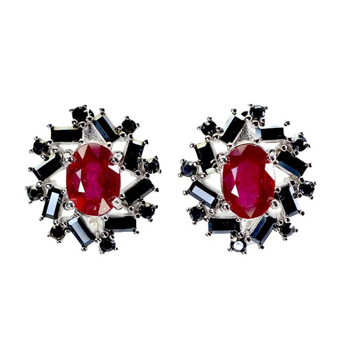 925 sterling silver earrings - silver,