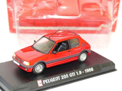 Peugeot 205 gti 1986 - gti, rouge