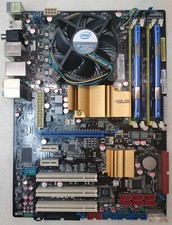 ✅Carte Mère Asus P5QL-E / Intel Core Quad Q8200 2,60 Ghz / 4Gb DDR2