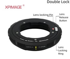 XPimage Double Locking Adapter