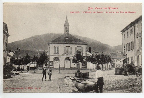 Saales alsace bas rhin cpa - saales,